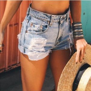 High Waisted Levi Thrasher Shorts